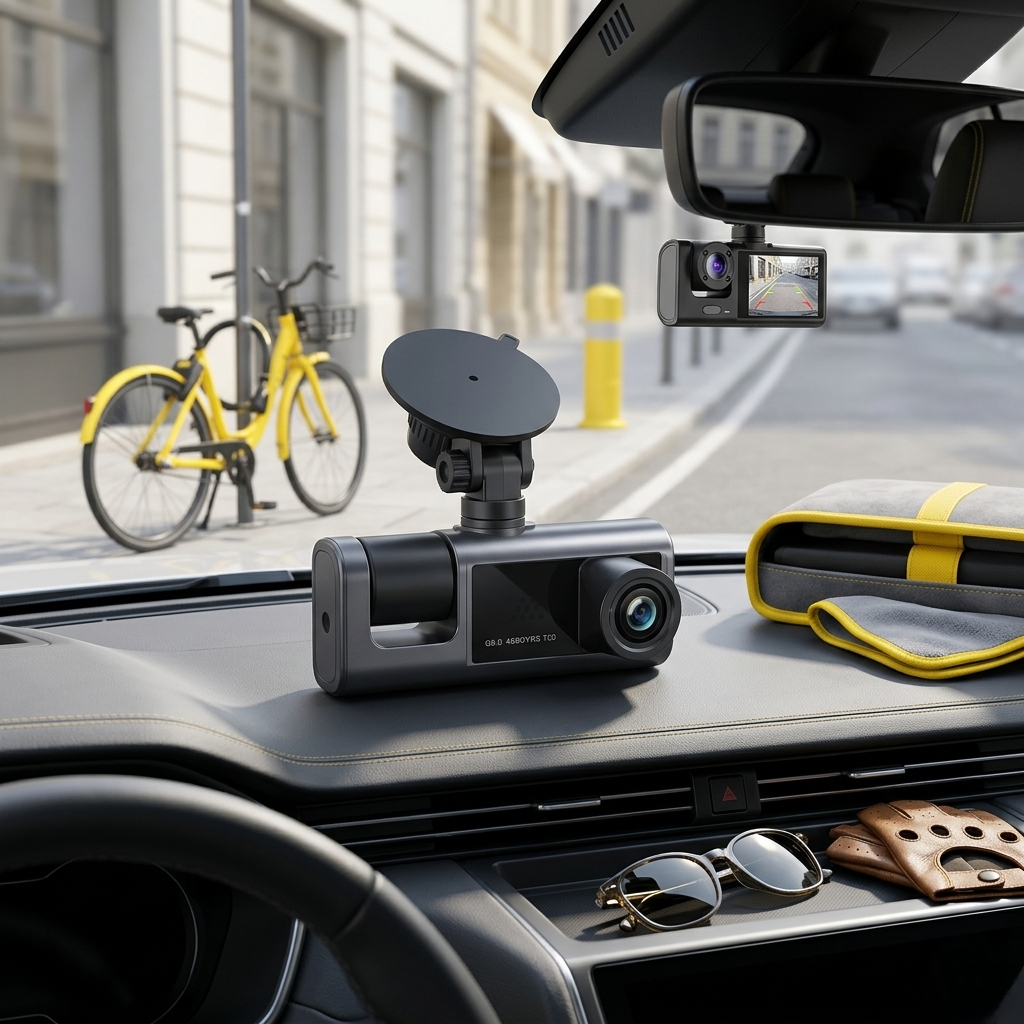 كاميرا سيارة ب3 عدسات